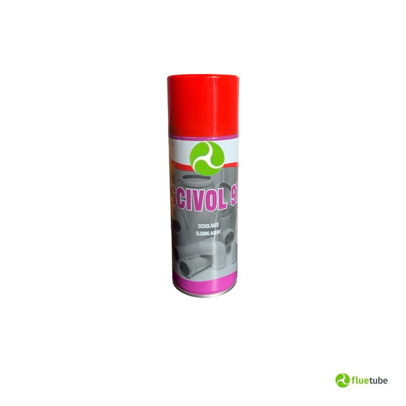 Scivolante spray 400 ml per innesto canna fumaria