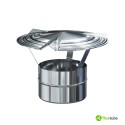 Comignolo cinese in acciaio inox mono parete