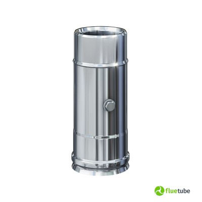 Modulo sonda per canna fumaria coibentata slim acciaio 316L