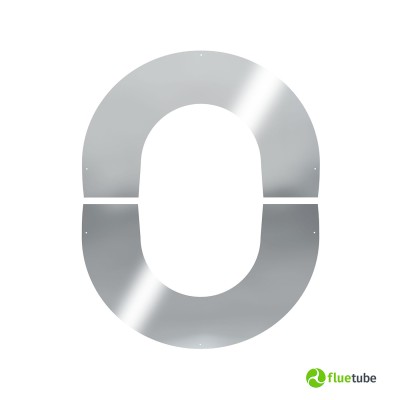 Piastra regolabile inclinazione da 10° a 30° inox | Accessorio Zero-Fire