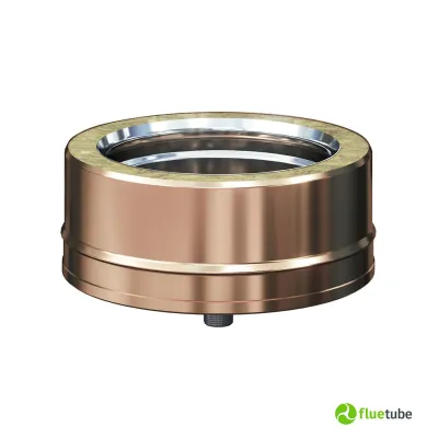 Tappo scarico rame condensa canna fumaria doppia parete esterna