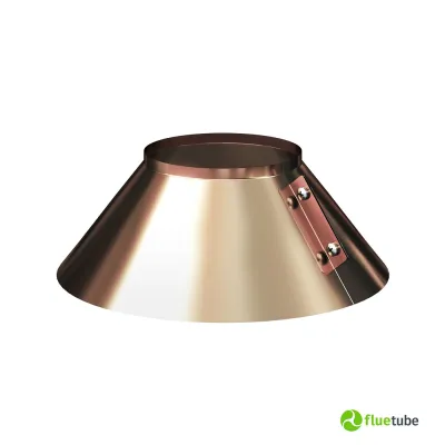 Scossalina in rame per canne fumarie doppia parete