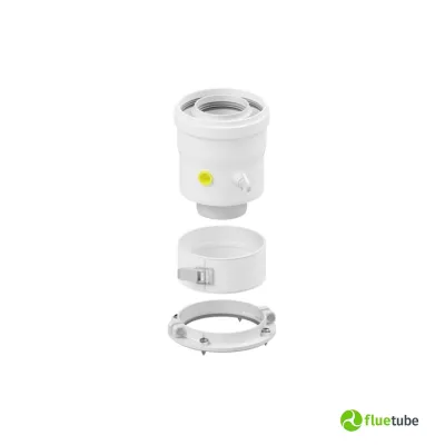 Partenza verticale universale per caldaia a condensazione Ø 60-100