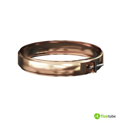 Fascetta di bloccaggio alta per canna fumaria