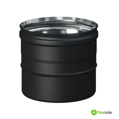 Adattatore da tubo nero a tubo acciaio inox