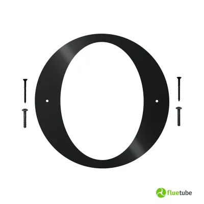 Rosone ovale per stufa a legna