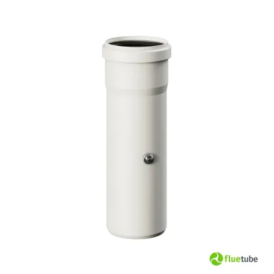 Modulo sonda plastica bianca per canne fumarie a condensazione