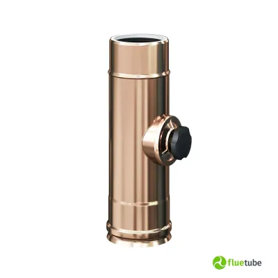 Elemento per ispezione doppia parete rame e plastica