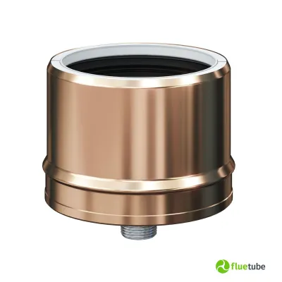 Tappo per scarico condensa doppia parete rame e plastica