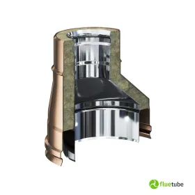 Riduttore M/F doppia parete coibentato rame per canna fumaria 2