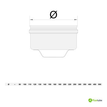 Bouchon borgne avec poignée en acier inoxydable 316L simple paroi 2