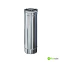 Tuyau en acier inoxydable 316L de 50 cm pour conduit de fumée simple paroi