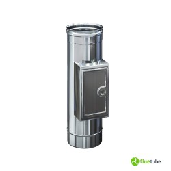 Chambre de récupération des imbrûlés en acier inoxydable 316L simple paroi