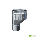Augmentateur excentrique F/M en acier inoxydable 316L simple paroi