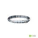 Collier de blocage pour conduit de fumée en acier inoxydable simple paroi