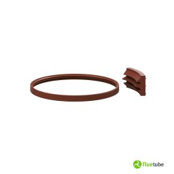 Joint en silicone 200°C pour granulés et gaz NON à condensation