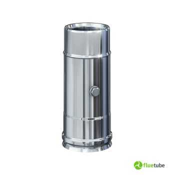 Module sonde pour conduit de fumée isolé slim en acier 316L