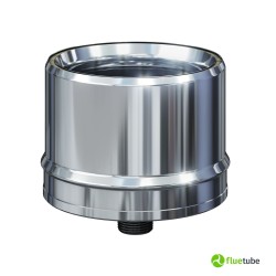 Bouchon d'évacuation des condensats pour tuyau isolé slim en acier 316L