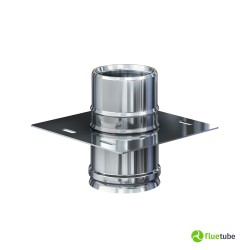 Plaque de support isolée slim en acier 316L pour poêle à granulés