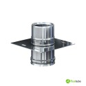 Plaque de support isolée slim en acier 316L pour poêle à granulés