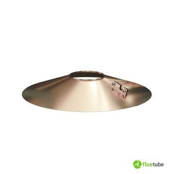 Bavette en cuivre pour conduit de fumée | Conduit de fumée Zero-Fire