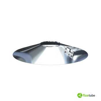 Bavette inox pour conduit de fumée | Conduit de fumée Zero-Fire