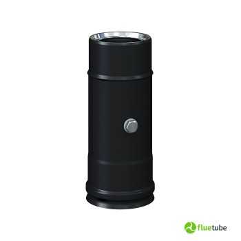 Module sonde noir pour conduit de fumée isolé slim en acier 316L