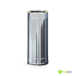 Tuyau de conduit de fumée 50 cm en acier inoxydable 316L isolé