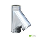 Raccord culotte 135° M/M/F isolé en acier inoxydable 316L