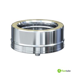 Tappo scarico condensa in acciaio inox coibentato doppia parete