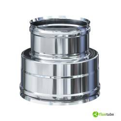 Jonction double-simple m/f pour tuyau isolé en acier inoxydable