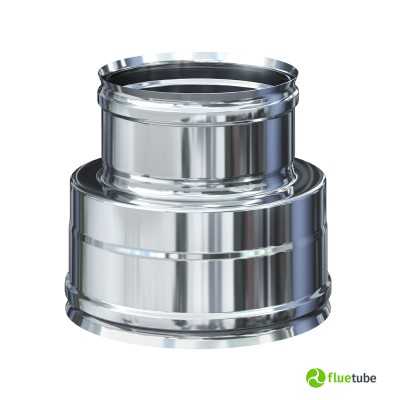 Jonction double-simple m/f pour tuyau isolé en acier inoxydable