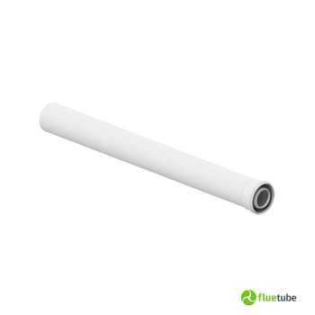 Tuyau de conduit de fumée coaxial 1 mètre pour chaudière à condensation