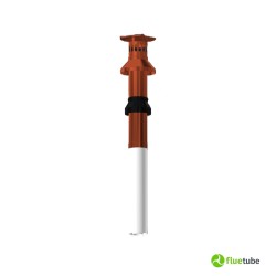 Cheminée verticale coaxiale