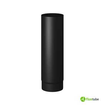 Tube en acier au carbone noir de 50 cm pour cheminées à bois Ø de 120 à 200