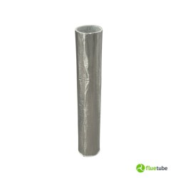 Coquille isolante en laine de verre pour conduit de fumée et tuyaux pour bois