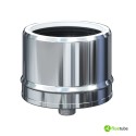 Bouchon d'évacuation des condensats double paroi pour condensation