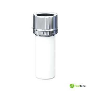 Jonction simple-double M/F extérieur en acier intérieur en plastique