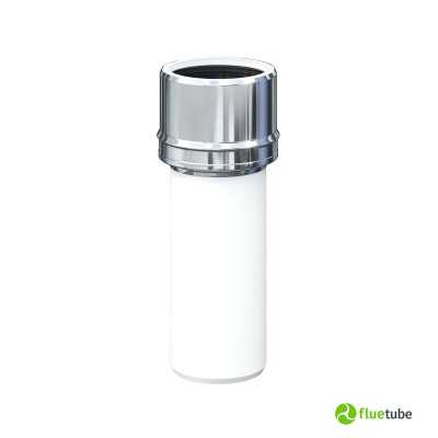 Jonction simple-double M/F extérieur en acier intérieur en plastique
