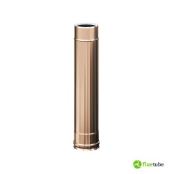 Tuyau 50 cm double paroi cuivre-plastique pour condensation