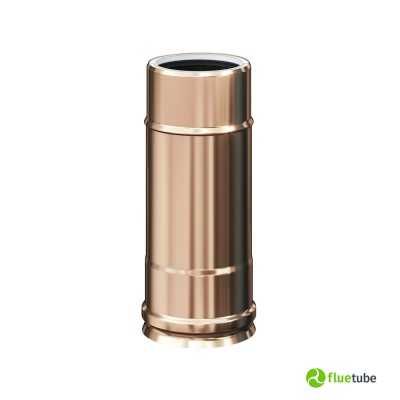 Tuyau 25 cm double paroi plastique-cuivre