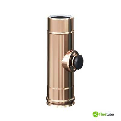 Élément d'inspection double paroi cuivre et plastique