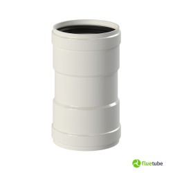 Manchon F/F en aluminium Ø 80 pour chaudières à gaz