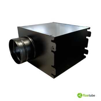 Plénum pour grille de soufflage Ø 80 raccordement latéral