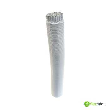 Tuyau extensible de 1 à 3 m en aluminium blanc