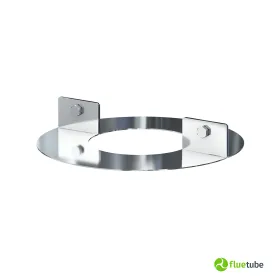 Rosace pour conduit de fumée simple paroi en acier inoxydable 2