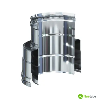 Joint double mono m/f pour tube inox isolé