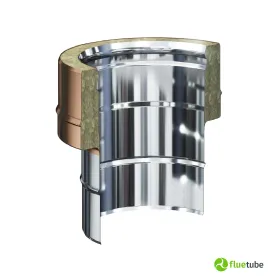 Jonction simple-double M/F double paroi isolée en cuivre 2