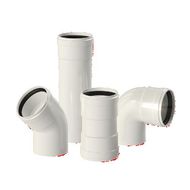 Alluminio mono parete bianco