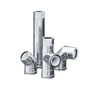 Plastica doppia parete finitura acciaio